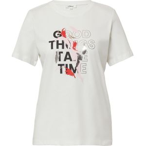 s.Oliver - T-Shirt - Zacht Katoen - Relaxed Fit