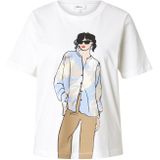 Qualité - T-shirt - Uni - Katoen - Dames