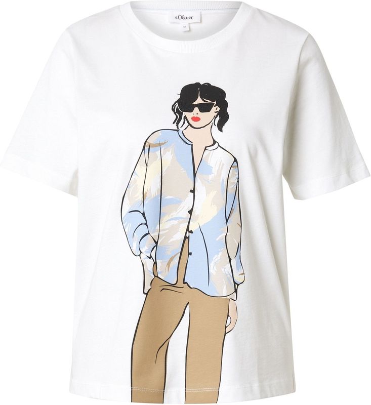 Qualité - T-shirt - Uni - Katoen - Dames