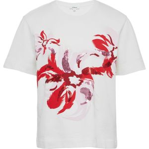 s.Oliver - Sweatshirt - Korte Mouwen - Met Paillettendetails