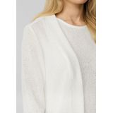 s.Oliver RED LABEL - Cardigan - Effen - Bouclé - Relaxed Fit - 3/4-Mouw