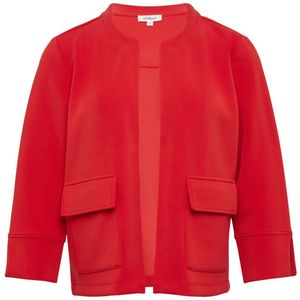 Sweatvest - Effen - Sweatstof - Ronde Hals - Driekwart Mouw - Losse Pasvorm