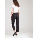 Capri Broeken - Effen - Linnen - Tapered - High Waist