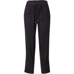 Capri Broeken - Effen - Linnen - Tapered - High Waist