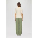 T-shirt - Zwart - Katoen - Slanke Pasvorm