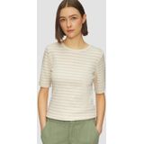 T-shirt - Zwart - Katoen - Slanke Pasvorm