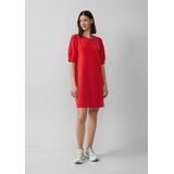 s.Oliver - Korte Scuba-Jurk - Rood - Scuba-Materiaal