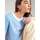 T-shirt - Katoen - Met Strepen en Glitter