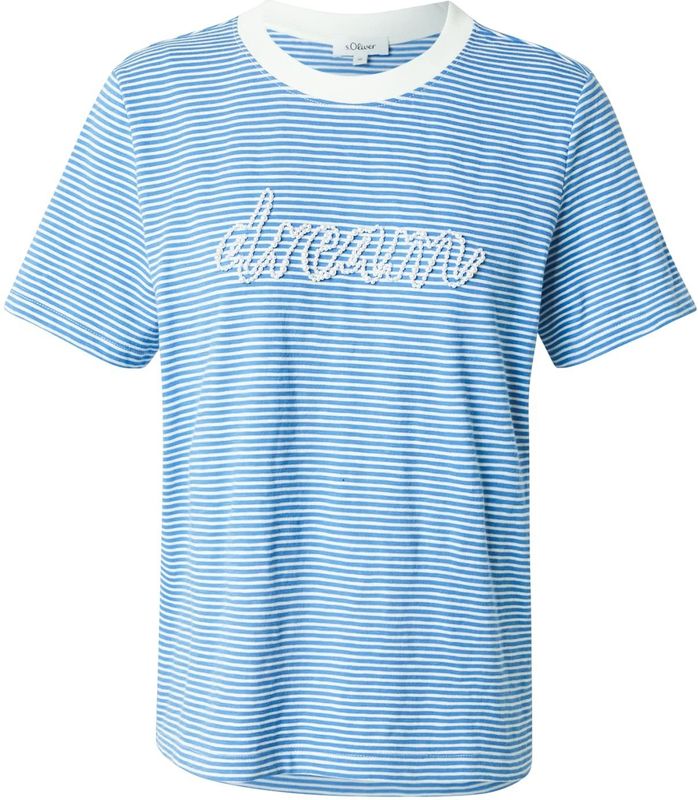 T-shirt - Katoen - Met Strepen en Glitter