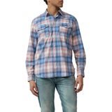 Shirt - Casual Katoenen Overhemd - All-over Print - Normale Pasvorm