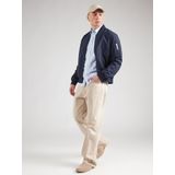 s.Oliver - Casual Overhemd - Lichtblauw - Slim Fit - Lange Mouwen