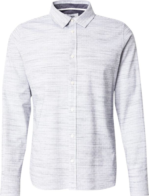 Overhemd - Gestructureerd - Slim Fit - Kentkraag