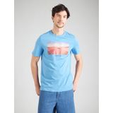 Shirt - Jersey - Ronde Hals - Motiefprint - Normale Pasvorm - Kwartmouw