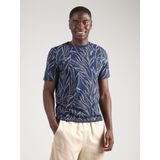 s.Oliver RED LABEL - T-shirt - All-over Motief - Regular Fit - Katoen