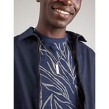 s.Oliver RED LABEL - T-shirt - All-over Motief - Regular Fit - Katoen