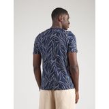 s.Oliver RED LABEL - T-shirt - All-over Motief - Regular Fit - Katoen