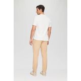 s.Oliver Raglan Shirt met Vlam Garen Structuur, Wit, M