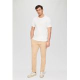 s.Oliver Raglan Shirt met Vlam Garen Structuur, Wit, M