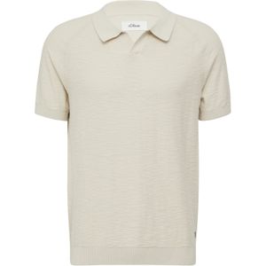s.Oliver CASUAL - Poloshirt - Effen - Puur Katoen - Logopatch