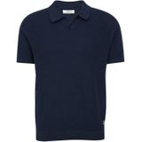 s.Oliver - Poloshirt - Navy - Knoopsluiting - Normale Pasvorm