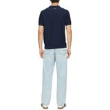 s.Oliver - Poloshirt - Navy - Knoopsluiting - Normale Pasvorm