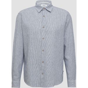 s.Oliver RED LABEL - Vrijetijdsoverhemd - Gestreept - Regular Fit - Lange Mouwen