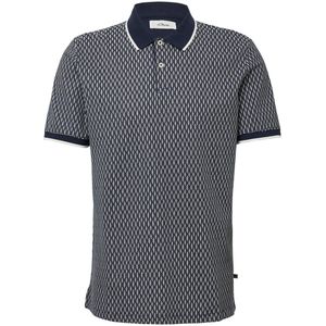 s.Oliver - Polo - Poloshirt - 58A0 BLUE - Katoen