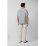 s.Oliver RED LABEL - Vrijetijdsoverhemd - All-over Motief - Katoen - Korte Mouwen