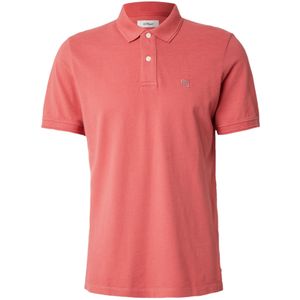 s.Oliver - Regular Polo - Roze - Katoen