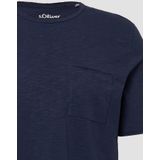 s.Oliver RED LABEL - T-shirt - Mêlee - Puur Katoen - Logopatch - Korte Mouwen