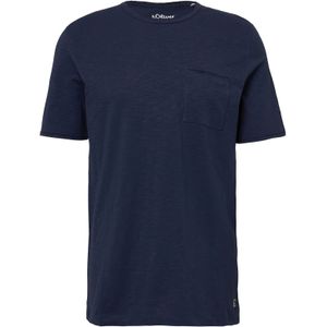 s.Oliver RED LABEL - T-shirt - Mêlee - Puur Katoen - Logopatch - Korte Mouwen