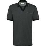 s.Oliver - Poloshirt - Mid grey - Korte Mouwen - Met Borstzak
