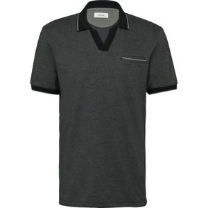 s.Oliver - Poloshirt - Mid grey - Korte Mouwen - Met Borstzak