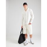 s.Oliver RED LABEL - Linnen Herenoverhemd - Effen - Regular Fit - Lange Mouwen