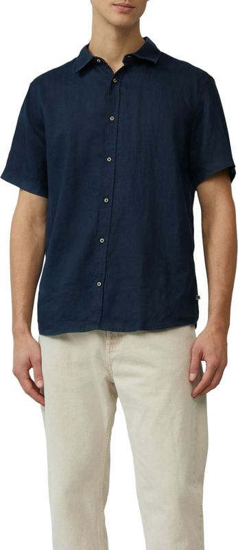 Shirt - Licht en Luchtig - Linnen Overhemd - Normale Pasvorm