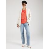 s.Oliver BLACK LABEL - Top - Koraalrood - Korte Mouwen - Viscose