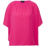 s.Oliver BLACK LABEL T-shirt Pink met Ronde Hals en Halve Mouwen van Jersey
