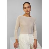 s.Oliver BLACK LABEL - Gebreide Pullover - Effen met Glittereffect - Viscosemix