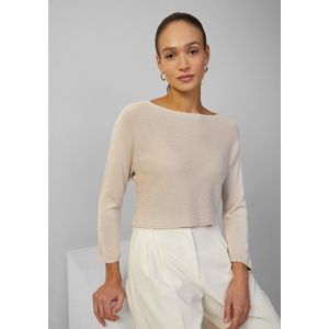 s.Oliver BLACK LABEL - Gebreide Pullover - Effen met Glittereffect - Viscosemix