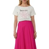 T-shirt - Katoen - Zwart - Normale Pasvorm