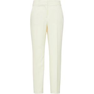 s.Oliver BLACK LABEL - Dames broek - Maat 36 - Vrouwen - 0200 WHITE - voering