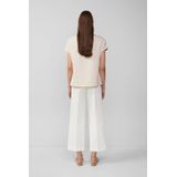 T-shirt - Mouwloos - Luxe Katoenmix en Polyester - Regular Fit