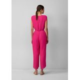 s.Oliver - Jumpsuit - Plissé - Mouwloos - Wijde Pijpen