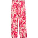 Culottes - Met Wijde Pijpen - Hoge Elastische Tailleband - All-over Print