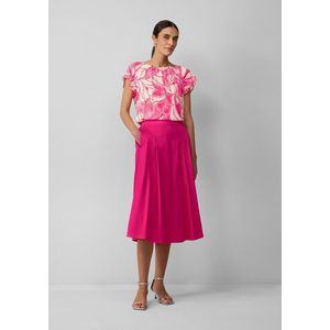 A-lijn Jurk - Viscose - Mouwloos - Ronde Halslijn - Afneembare Broche