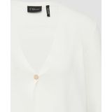 s.Oliver - BLACK LABEL - Gebreid Vest - Viscoseblend - Korte Mouwen