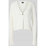 s.Oliver - BLACK LABEL - Gebreid Vest - Viscoseblend - Korte Mouwen