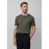 s.Oliver BLACK LABEL - T-shirt - Donkergroen - Fijn Gebreid