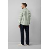 s.Oliver BLACK LABEL - Overhemd - Katoen - Blauw - Lange Mouwen