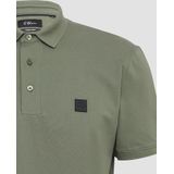 T-shirt - Effen - Katoen - Polokraag - Normale Pasvorm